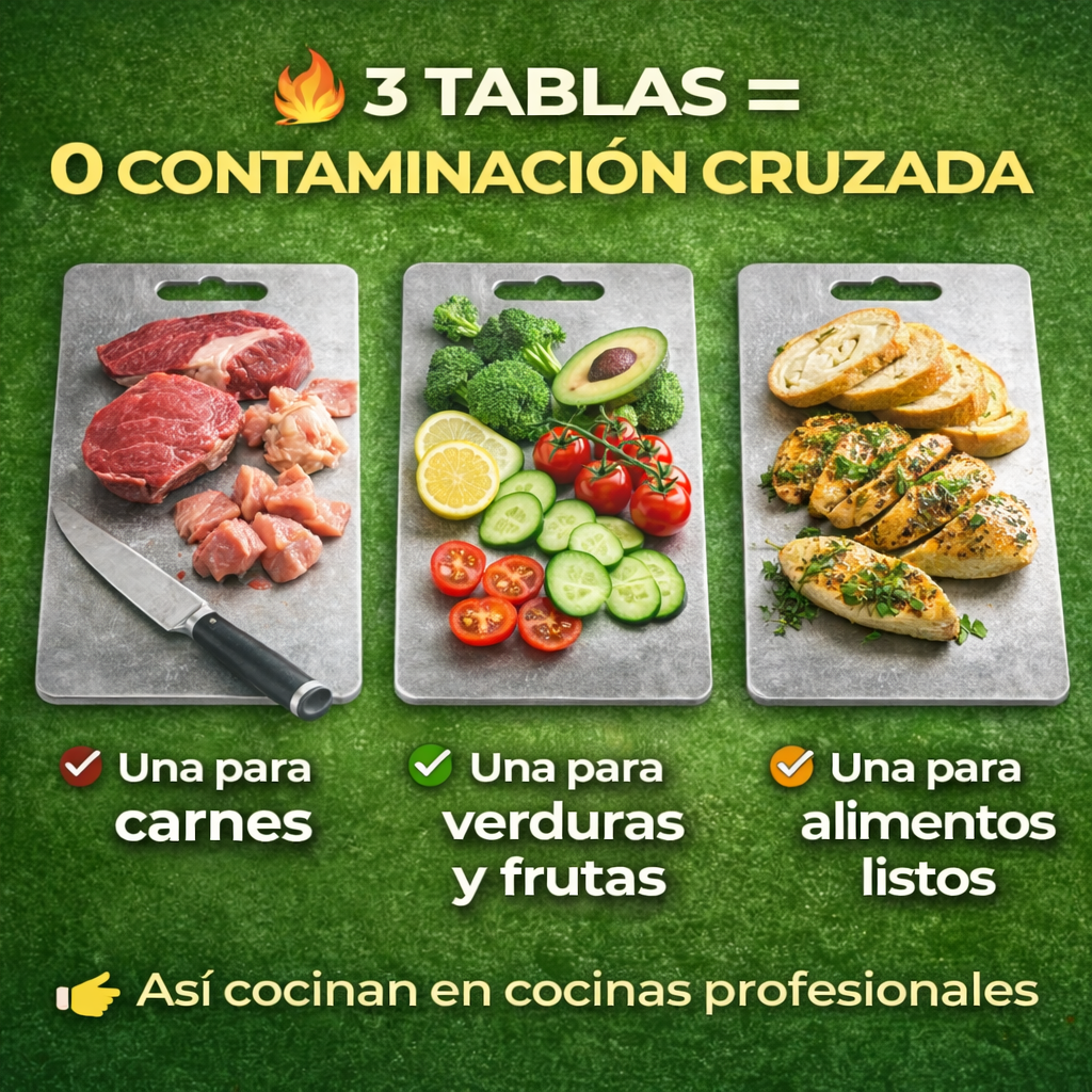 Set de Tablas para picar Premium Inox 304