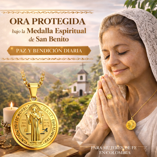 La Medalla de SAN BENITO que miles de personas están usando para protegerse de energías negativas, y por qué la Iglesia lo respalda.