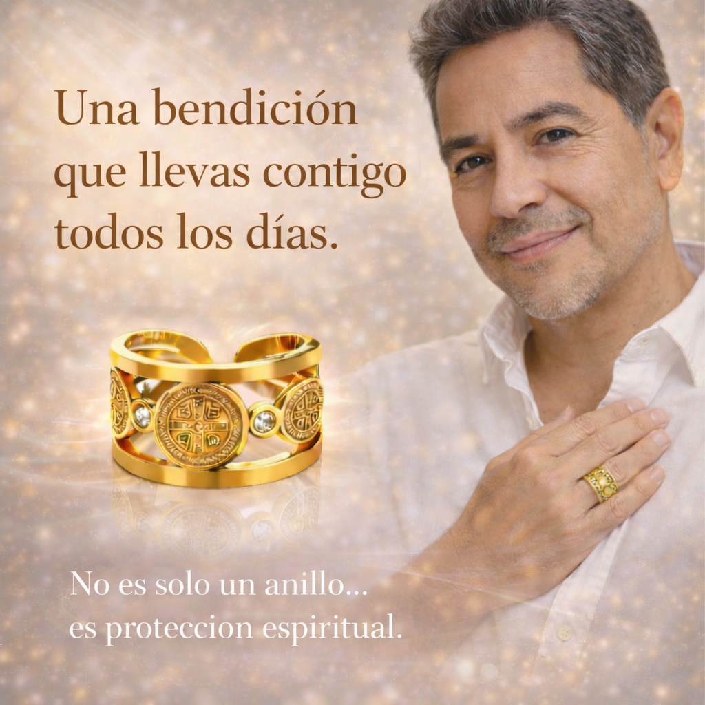 El Anillo de SAN BENITO que miles de personas están usando para protegerse de energías negativas, y por qué la Iglesia lo respalda.