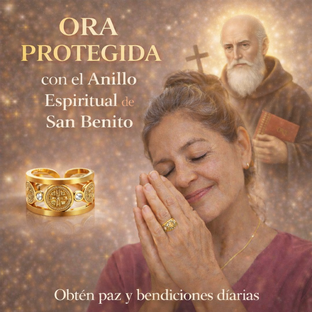 El Anillo de SAN BENITO que miles de personas están usando para protegerse de energías negativas, y por qué la Iglesia lo respalda.