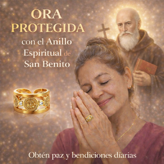 El Anillo de SAN BENITO que miles de personas están usando para protegerse de energías negativas, y por qué la Iglesia lo respalda.