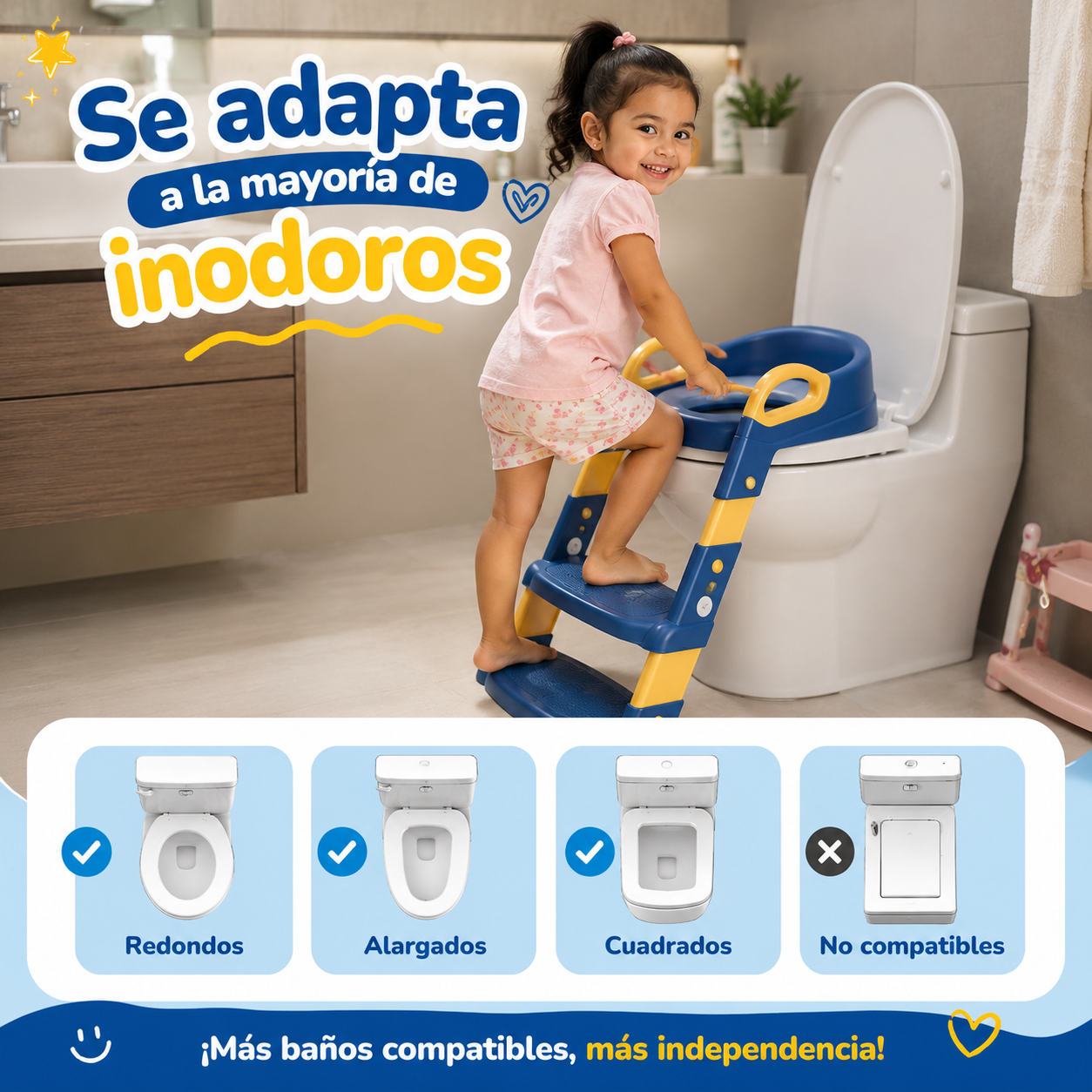 Escalera Inodoro Infantil