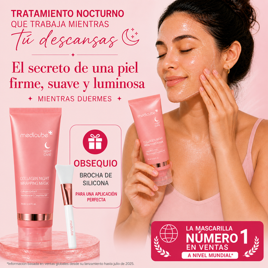 Mascarilla de Colágeno nocturno Medicube®️