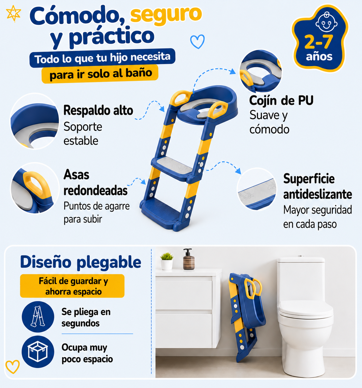 Escalera Inodoro Infantil