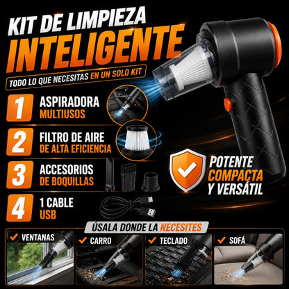 Mini aspiradora inalámbrica + OBSEQUIO ESPECIAL Filtro purificador de agua