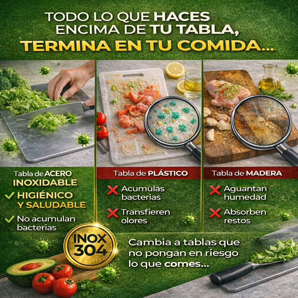 Set de Tablas para picar Premium Inox 304